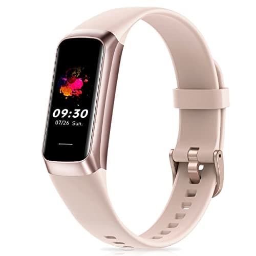 Zeacool Fitness Tracker with 24/7 Heart Rate, Blood Oxygen Blood Pressure Sleep Monitor, Activity Trackers 5 ATM Waterproof,Step Calorie Counter Pedometer Health Smart Watch for Women Men Pin