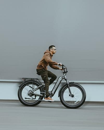 VEEFA L1 Electric Bike for Adults 750W/Peak 1000W Motor 48V 13AH Removable Battery Step-Thru Electric Bicycle 26" x 4.0" Fat Tire Mountain Ebike 28MPH E Bike 7-Speed UL 2849 Certified Pink 6