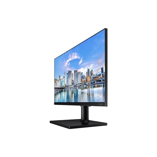 SAMSUNG FT45 Series 24-Inch FHD 1080p Computer Monitor, 75Hz, IPS Panel, HDMI, DisplayPort, USB Hub, Height Adjustable Stand, 3 Yr WRNTY (LF24T454FQNXGO),Black 20