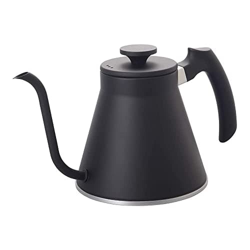 Hario V60 "Fit" Gooseneck Drip Kettle, 1200ml, Matte Black