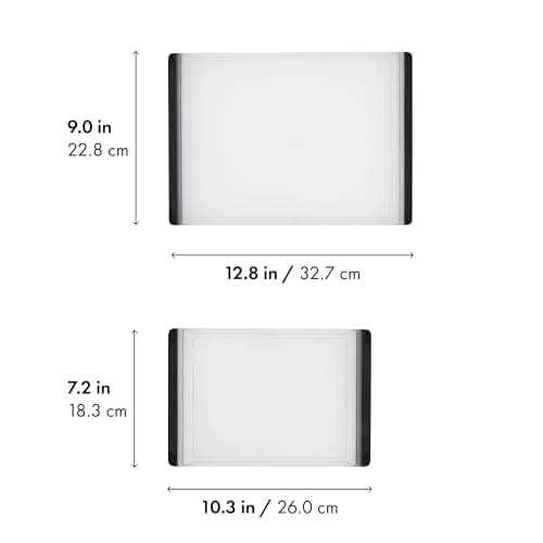 OXO Good Grips 2-Piece Cutting Board Set, Cutting Boards for Kitchen Prep, Non-Porous Double-Sided Design, Dishwasher-Safe, Durable Kitchen Essentials 8