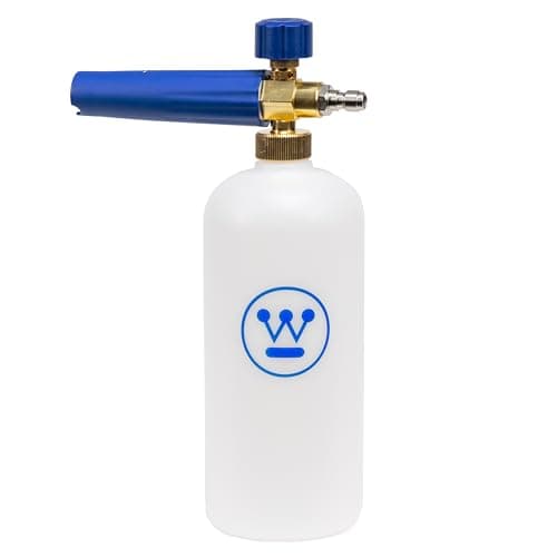 Westinghouse Foam Cannon for Pressure Washers - 3600 Max PSI, 1/4” Connector - for Gas and Electric Pressure Washers