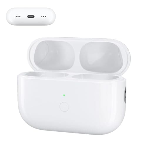 Leingee Charging Case for AirPods Pro 1st/2nd Generation, Charger Port for Airpod Pro 2nd/1st Replacement Charger Case Built-in 660 mAh Battery Support Wireless & Wired (Case pro 1/2 L Port)