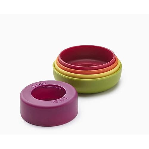 Joseph Joseph PrecisionPin - Rolling Pin with adjustable pastry thickness, Baking and dough rollers, Beech Wood, Multicolor 6