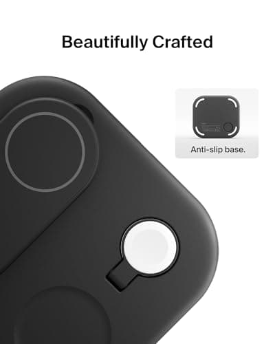 Belkin 3-in-1 MagSafe-Compatible iPhone Charger - Foldable Magnetic Qi2 Certified, MagSafe Charging Station for Phone, Apple Watch, AirPods - Wireless for Multiple Devices 8