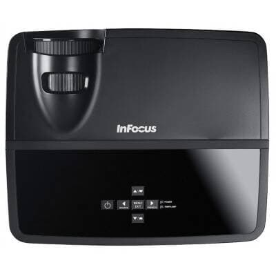 InFocus IN2124 3D Ready DLP Projector HDTV 1024x768 XGA 4000:1 3200 lumens 4:3 HDMI USB VGA Speaker Ethernet 4