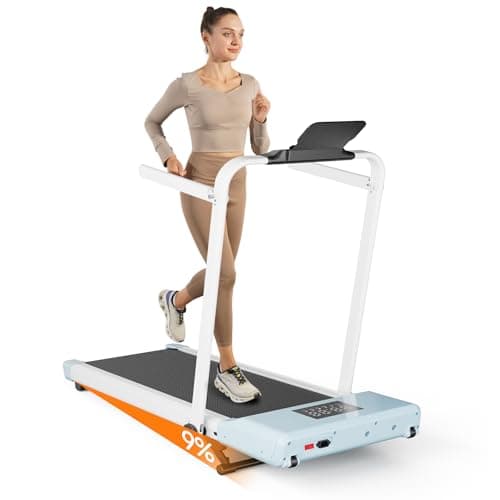 Lacuffy Walking Pad Treadmill with Handle,9% Manual Incline 3-in-1 Folding Treadmills for Home Small Space,3.0HP Quiet Under Desk Treadmill with Remote & APP Control,300LB Capacity LED Display