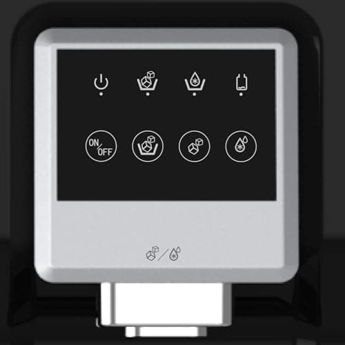 SOOPYK Countertop Bottleless Water Cooler Dispenser with Ice Maker with Water Line 18LBS Daily Capacity (Without Filter) 6