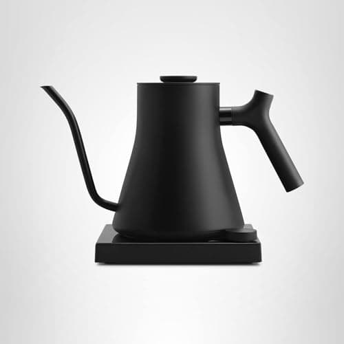 Fellow Stagg EKG Pro Studio Edition Electric Gooseneck Kettle - Pour-Over Coffee, Tea, Quick Heating, Precise Temperature Control, Scheduling, Built-in Brew Timer - Matte Black, 0.9 L 7