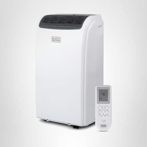 BLACK+DECKER Smart Portable Air Conditioner with Heat, 12,000 BTU Cooling, 9,000 BTU Heating for Rooms up to 550 Sq. Ft., Follow Me Remote, BPACT12HWT, White 10