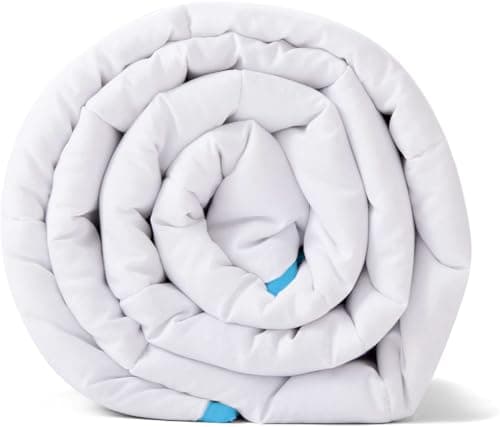 Mellie Luxury Adult Weighted Blanket - Cooling Weighted Blanket with Travel Bag (80x87 | 20lbs | Blanket Only)