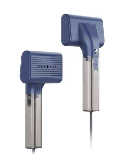 G10 Steamer for Clothes, Portable Iron and Travel Steamer, Handheld Garment Steamer, 0.9 lbs,1200W Mini Steam Iron for Travel and Home (Only for 120V) Blue