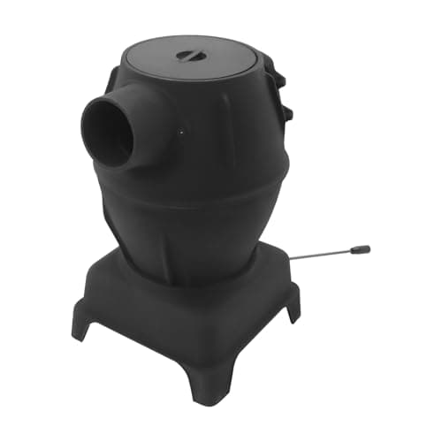 Wood-Burning Heating Stove, Thickened Cast Iron Rural Heating Stove with View Window & Chimney Pipes, Heating and Cooking Stove Smokeless Cooker for Indoor & Outdoor, Tent, Villa, Fishing (L) 5