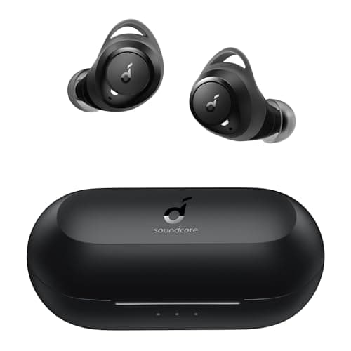 Soundcore by Anker Life A1 True Wireless Earbuds, Powerful Customized Sound, 40H Playtime, Wireless Charging, USB-C Fast Charge, IPX7 Waterproof, Button Control, Bluetooth Earbuds, Commute, Sports