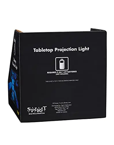 Spirit Halloween Disney The Haunted Mansion Tabletop Projector 6