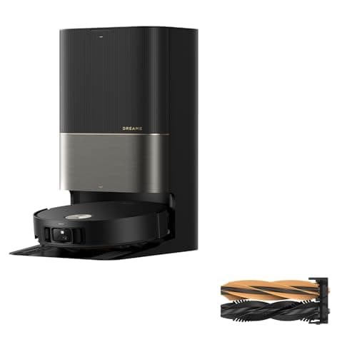 DREAME X50 Ultra Robot Vacuum and Mop with Auto-Empty and Mop Self-Cleaning,HyperStream Detangling DuoBrush