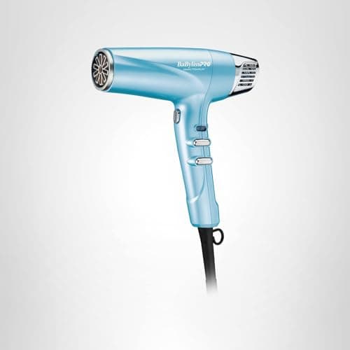 BaBylissPRO Hair Dryer, Nano Titanium Dual Ionic Blow Dryer, Hair Styling Tools & Appliances, BNT9100 9