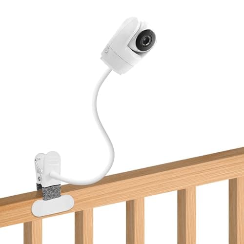 BFYTN 15.7 inches Baby Monitor Mount Compatible with VTech VM901, VM924, VM928, VM923, RM7764, RM5764, RM5754 Flexible Clip Clamp Mount Long Gooseneck Arm