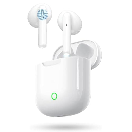 Wireless Earbuds, Bluetooth 5.4 Headphones In Ear with 4 ENC Noise Cancelling Mic, 48H Playtime Hi-Fi Stereo Wireless Earphones, IPX7 Waterproof In-Ear Bluetooth Ear buds for iPhone iOS Android Phone