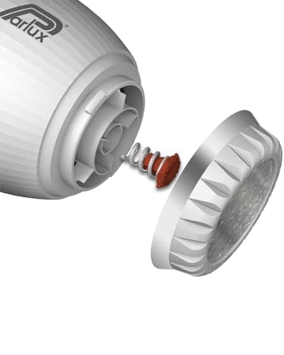 Parlux Digitalyon Hair Dryer with Magic Sense Diffuser - Silver 4