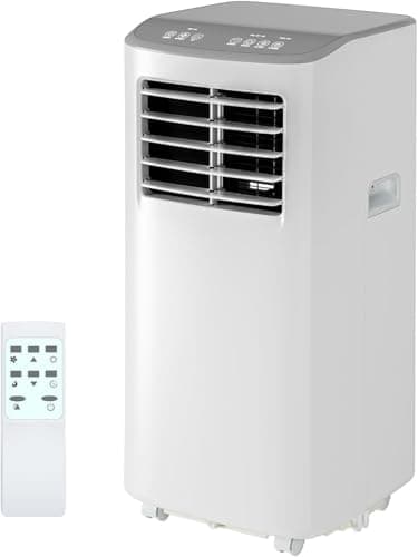 Garvee 3-in-1 Portable Air Conditioner, 8,000 BTU Portable AC Unit with Cooling, Dehumidifier & Fan for Rooms up to 350 sq.ft with Remote Control, Sleep Mode, 24H Timer & Window Kit