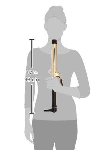 HOT TOOLS Pro Artist 24K Gold Extra Long Curling Iron/Wand | Long Lasting Defined Curls, (1-1/4 in) 8