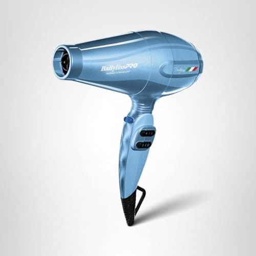 BaBylissPRO Hair Dryer, Nano Titanium Portofino 2000-Watt Blow Dryer, Hair Styling & Appliances, Blue, BNTB6610N 10