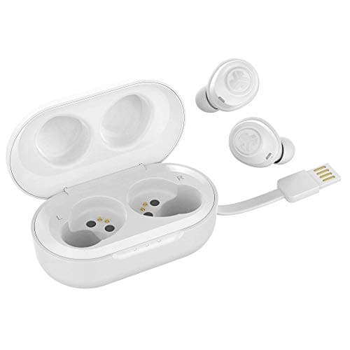 JLab Audio JBuds Air True Wireless Signature Bluetooth Earbuds + Charging Case - White 5