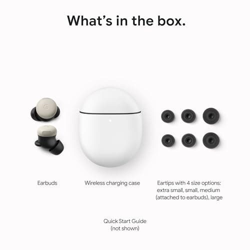 Google Pixel Buds Pro 2 - Wireless Earbuds with Active Noise Cancellation – Bluetooth Headphones - Porcelain 11