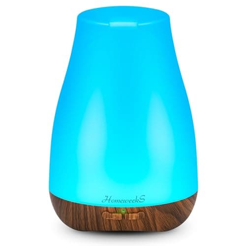 Aromatherapy Essential Oil Diffuser for Room: Air Humidifier Aroma Scent Cool Mist Diffusers Colorful Light Cute Mini Small Waterless Auto Off Ultrasonic for Home Bedroom