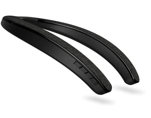 VANPEUSO Neck Speaker, Bluetooth 5.3 Built-in mic, Wearable Neckband Speakers 3D Stereo Surround Sound (Black)