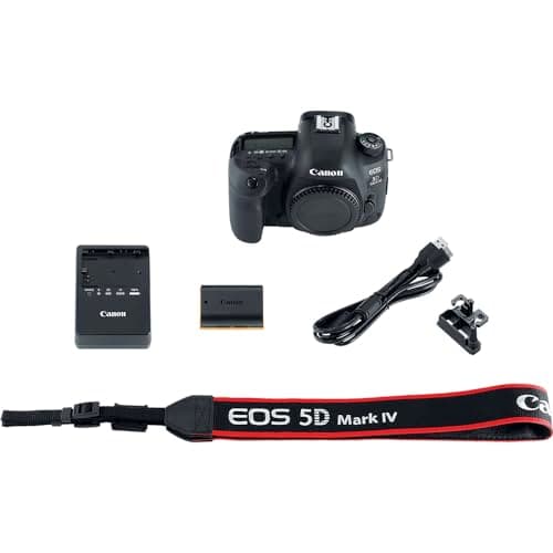 Canon EOS 5D Mark IV 4K Video Recording DSLR Camera w/Canon EF 50mm F/1.8 STM Lens+64GB Extreme PRO Memory+Tripod+Deluxe Accessory Bundle (Renewed) 9