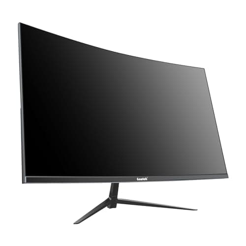 Gawfolk 2K 165Hz Curved Monitor, 27 Inch QHD 2560x1440p 144Hz Gaming Monitor with AMD FreeSync, Flicker-Free, 2X HDMI 2.0, DP 1.4, Ultra-Thin Frameless 1800R Screen PC Monitor 8