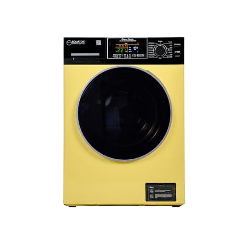 Equator All-In-One VENTED/VENTLESS Washer-Dryer 1.9cf/18lb 1400RPM 110V (Yellow/Black)