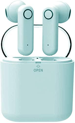 yobola Wireless Earbuds, Bluetooh Earbuds, Deep Bass Light Weight Mini Wireless Headphones for Running/Fitness, 25Hrs Playtime, Built-in Microphone, Touch Control, IPX5 Waterproof