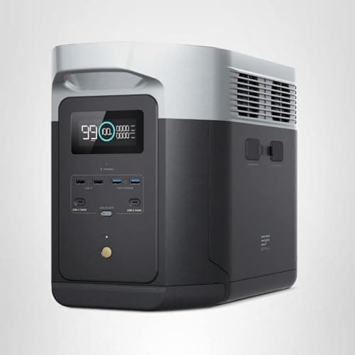 EF ECOFLOW Portable Power Station DELTA 2 Max, 2400W LFP Solar Generator, Full Charge in 1 Hr, 2048Wh Solar Powered Generator for Home Backup(Solar Panel Optional) 11