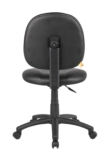 BOSS Office Products Dimond Task Chair Without Arms in Black, Mid-Back (B9090-CS) 7