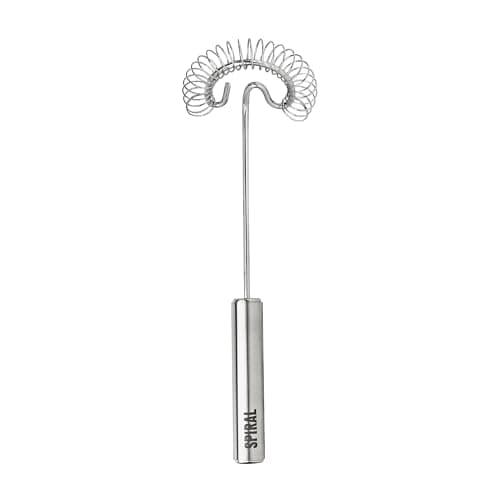Tovolo Spiral Whisk Stainless Steel 10” Sauce and Gravy Whisk for Cooking Blending Mixing Stirring Whipping Whisking and Egg Beating, Easy to Clean Dishwasher Safe Kitchen Flat Bottom Coil Whisker