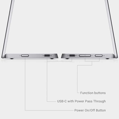 Dell 14 Portable Monitor - P1424H - 14-inch Full HD (1080p) 1920 x 1080, IPS Panel, USB-C connectivity, Comfortview, 3-Year Advanced Exchange Service - Silver 8