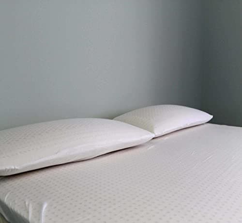 2" Real Extra Firm Green Natural Organic Latex Mattress Topper Full Size - High Density Extra Firm - GOLS Certified Latex Foam Bed Pad for Back Pain Relief Support for Heavy People 6