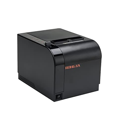 Rongta Thermal Receipt Printer, 80mm Receipt Printers, Thermal Pos Printer with Auto Cutter Support Cash Drawer,USB Serial Ethernet Support ESC/POS, Compatible with Windows/Mac/Linux 7