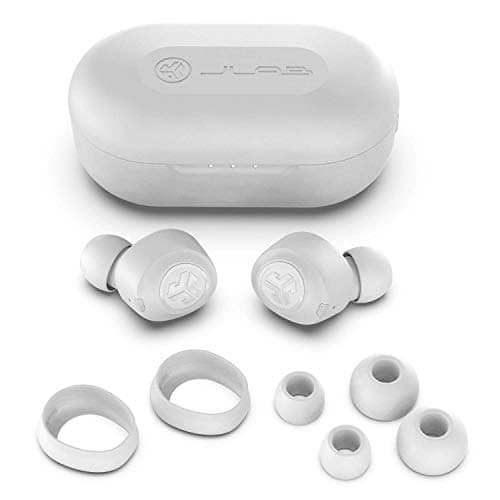 JLab Audio JBuds Air True Wireless Signature Bluetooth Earbuds + Charging Case - White 7