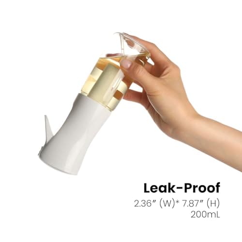 Mistifi oil spray 200ml PET food grade bottle Fine Mist Spray Bottle for Air Fryer, Olive Oil, Healthy Nonstick Frying, Commercial & Home Kitchen Use (200ml PET bottle 998) 5