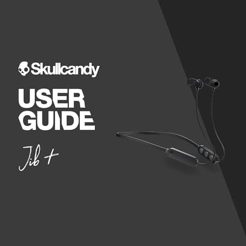 Skullcandy Jib+ Wireless Earbuds, Bluetooth Headphones, Up to 6 Hours Battery, Noise Isolating Fit, Water Resistant, Microphone for iPhone Android, Convenient Collar and 3 Ear Gel Sizes - Black 8