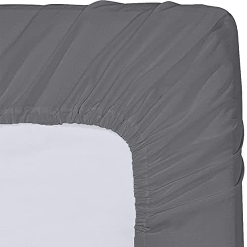 Utopia Bedding Full Fitted Sheets - Bulk Pack of 6 Bottom Sheets - Soft Brushed Microfiber - Deep Pockets - Shrinkage & Fade Resistant - Easy Care (Grey) 7