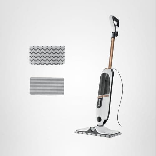 Shark SteamSpot Steam Mop with Steam Blaster Technology, 3 Steam Modes, 2 Washable Pads, XL Removable Water Tank, Lightweight, Steam Cleaner for sealed Hard Floors, Hardwood, Tile, Laminate, S2001 12