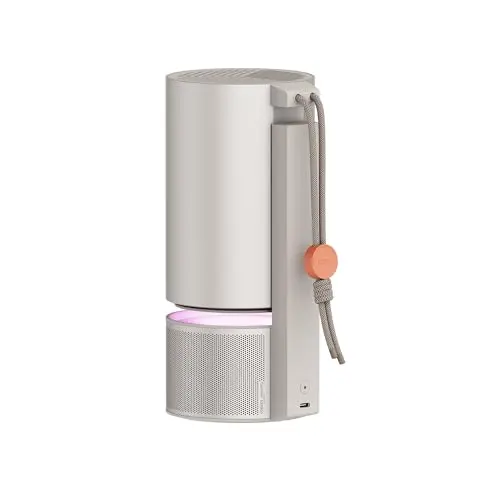 XGIMI MoGo 3 Pro NEW Portable Projector, Google TV with Licensed Netflix, Build-in Adjustable Stand, Mini Projector Supports Power Banks, 450 ISO Lumens, ISA 2.0, 2 x 5W Harman Kardon 8