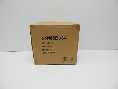 GoWISE USA 3.7-Quart Programmable Air Fryer with 8 Cook Presets, GW22638 - Black 2