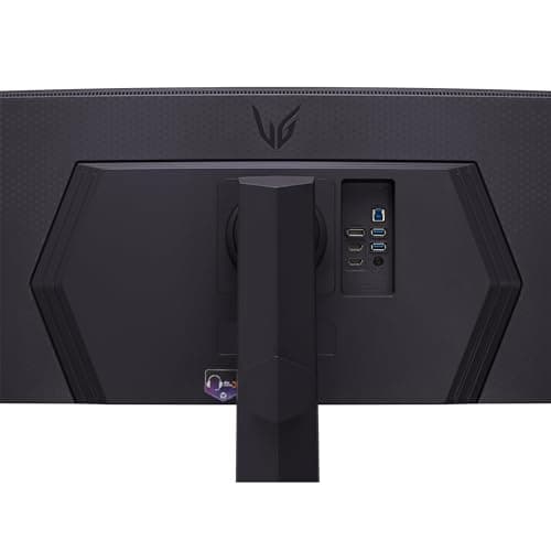 LG 45GR65DC-B Ultragear Curved Gaming Monitor 45-Inch 32:9 QHD 200Hz 1ms UltraWide Display AMD FreeSync Premium Pro VESA DisplayHDR 600 HDMI 2.1 x2 DP UBS x3 Tilt/Height/Swivel Stand - Black 5