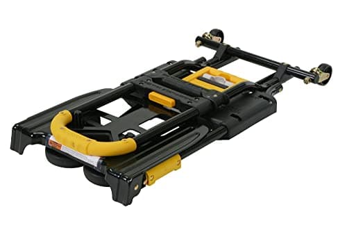 COSCO 12225YGB1E 2-in-1 Folding Hand Truck, 300 lb. Capacity, Multi-Position with Extendable Handle, Black/Yellow 7